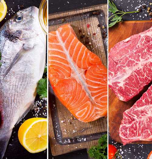 different types of food showing consolidating abilities